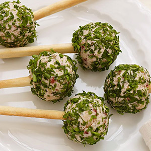 Boursin Cheese Pops with Boursin Cranberry & Spice Cheese
