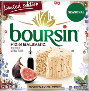 Boursin Fig & Balsamic Cheese