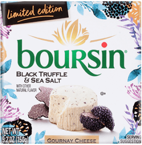 Boursin Black Truffle & Sea Salt Gournay Cheese