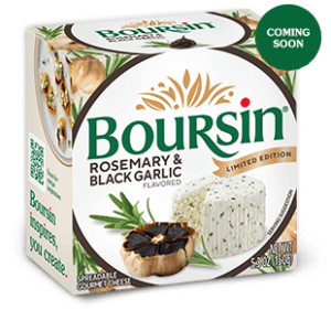 Boursin Rosemary & Black Garlic