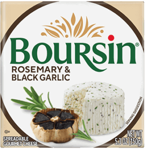 Boursin® Rosemary & Black Garlic Cheese