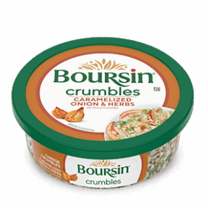 Boursin Crumbles Caramelized Onion & Herb