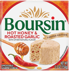 Boursin Hot Honey & Roasted Garlic Cheese