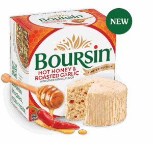 Boursin Hot Honey & Roasted Garlic Cheese