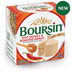 Boursin Hot Honey & Roasted Garlic Cheese