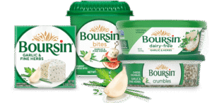 The Boursin Garlic & Herb Family