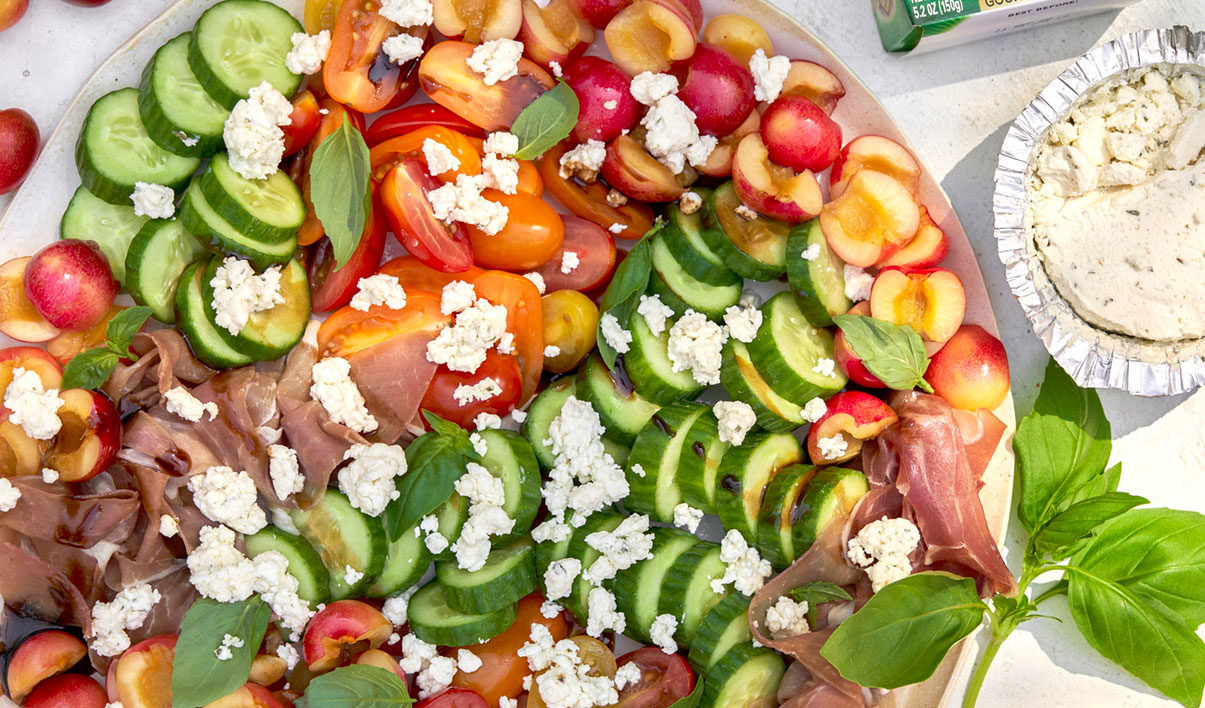 Summer Snack Plate | Boursin Cheese