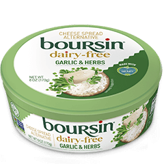 Boursin Garlic and Fine Herb Gournay Cheese 2.2 lb. - 2/Case